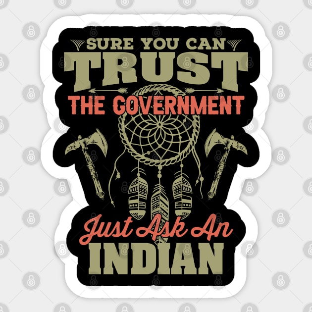 Native American Sticker by UniqueWorld